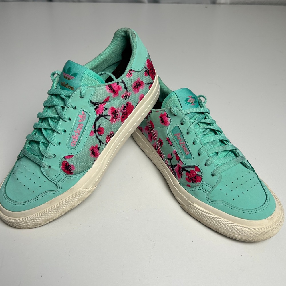 Adidas Arizona Iced Tea Continental Vulc Green Tea EF9075 Big Kid 6 Women 7